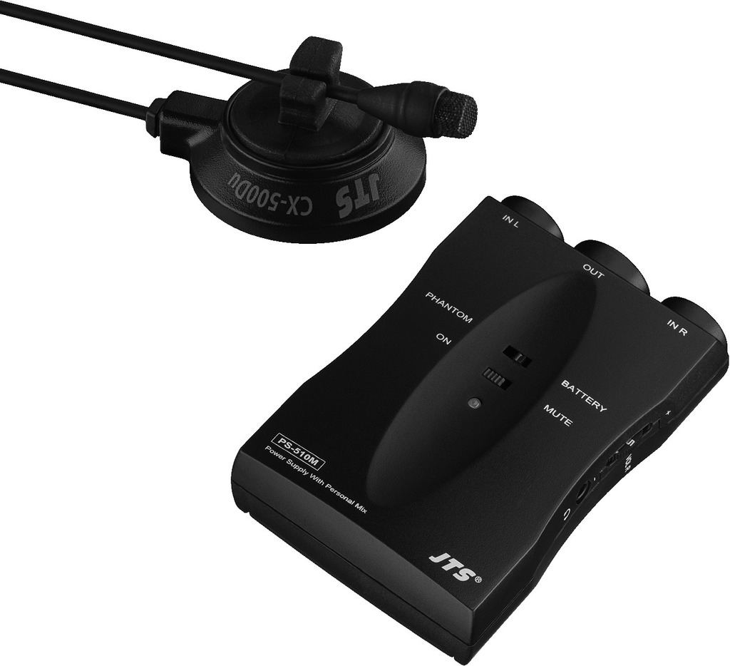 JTS CX-500DUSET Miniatur-Elektret-Instrumentenmikrofon