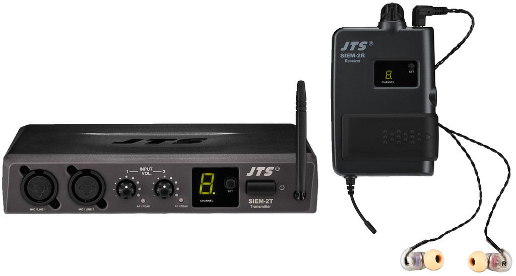 JTS SIEM-2/5 Mono-UHF-PLL-In-Ear-Monitoring-System